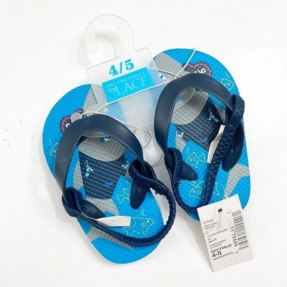 The Children's Place pirate shark baby/toddler sandals